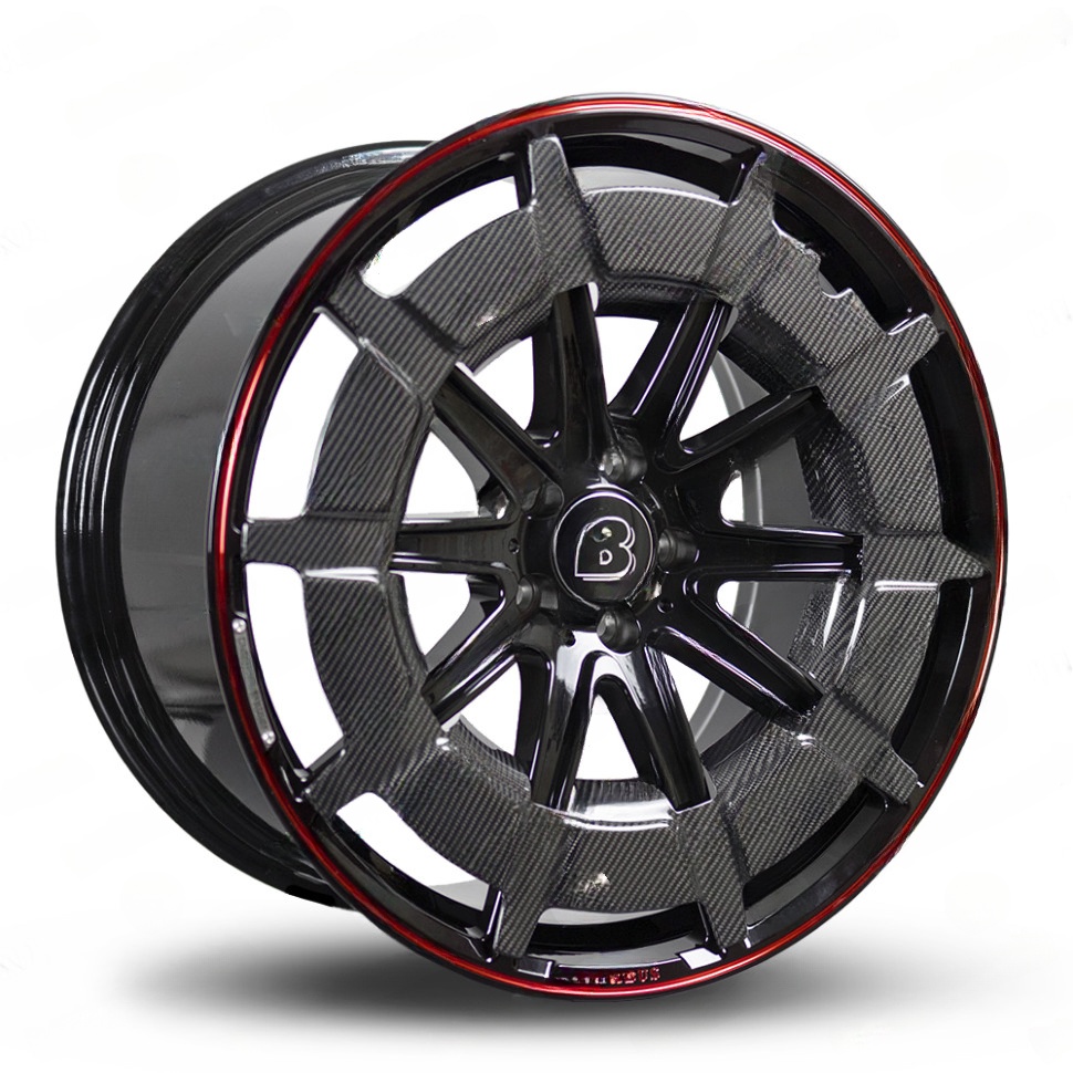 Кованые диски BRABUS MONOBLOCK Z Carbon Edition R24 FORGED D255 10.0Х24/5X130.0 D84.1 ET20 BRLС