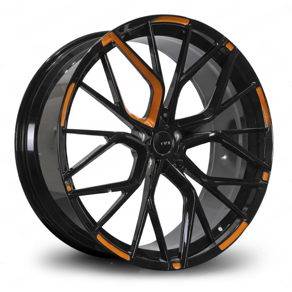 Кованые диски R23 FORGED D242 9.5Х23/5X108.0 D63.4 ET32 B/ORANGE для ZEEKR