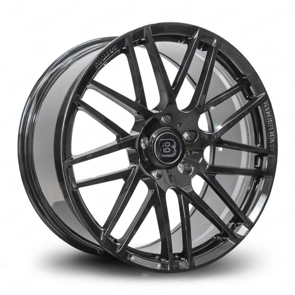 Кованые диски BRABUS MONOBLOCK F R19 FORGED YK578 8.5Х19/5X112.0 D66.6 ET38 GB